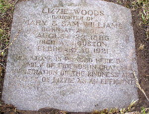 Lizzie Woods 'A loyal servant'